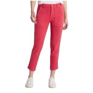 Anthropologie- PISTOLA Straight Leg Cropped Jeans 29 Organic Mid Rise NWT